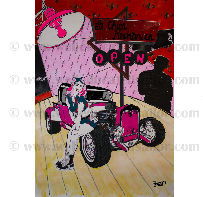 La Chica Mechanica Series - Pink Hot