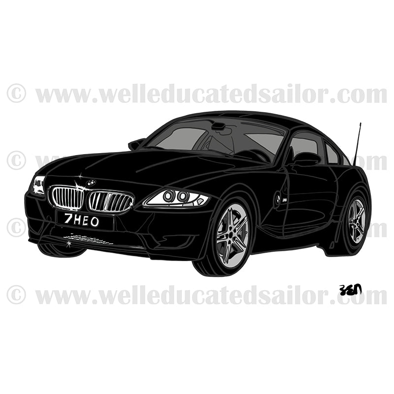 2008 BMW ZM4 Coupe Black