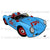 55 Porsche Spyder Convertible Blue