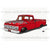 64 Ford F100 Custom Truck Red