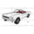 66 Ford Mustang Convertible White