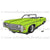 69 Chevrolet Impala Convertible Lime