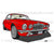 75 Jaguar XJ-C Hardtop Coupe Red