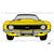 69 Chevrolet SS Camaro Yellow Front